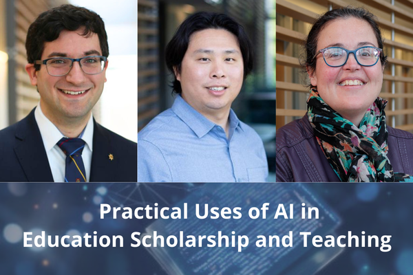 Rounds presenters Dr. Soleas, Dr. Chung and Dr. Lawson 